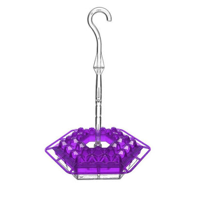 ✨ Bring your garden to life! 🐦 ❤️ Hanging Red Hexagon Hummingbird Feeder 🌿
