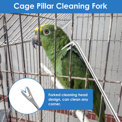 🔥5-Piece Bird Cage Cleaner & Scraper Set 🦜✨